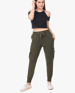 Women Military Green Cargo Pants