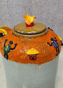 Vintage Decorative Ceramic Jar