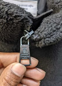 panmax paris Stylish Black Fleece Jacket