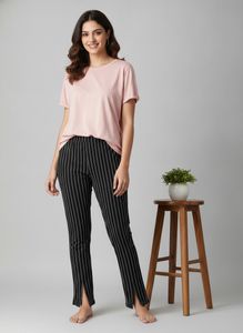 Striped Casual Pants