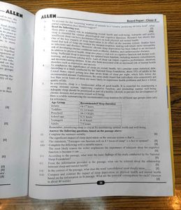 Allen Board Booster Series Class X Handbook