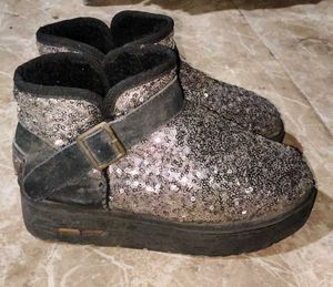 Sparkly Sequined Boots