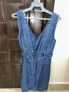 American Eagle Pinafore Dress with Belt