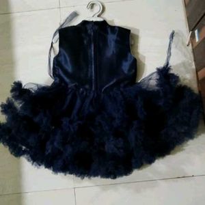 Sparkly Navy Blue Party Dress