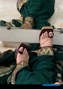Burgundy Heeled Sandals