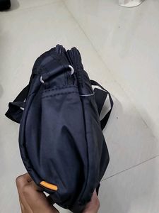 Black Sports Crossbody Bag