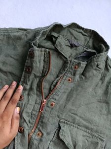 Vintage Military-Inspired Jacket