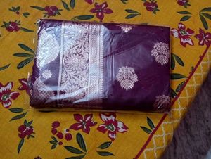 Elegant real zari work Banarasi pure Silk Saree