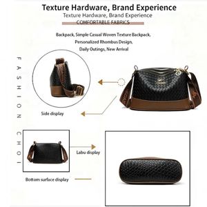 Woven Crossbody Bag