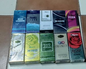 Meena Roll On Attar Perfume Collection 10 combo