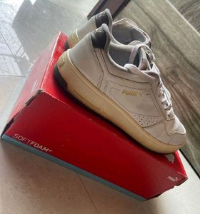 Puma White Casual Sneakers