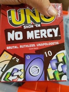 UNO Show 'Em No Mercy Card Game - New Extreme Fun