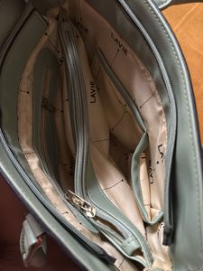 Stylish sea green Handbag