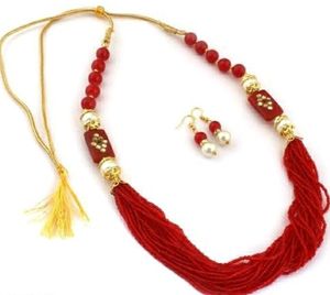 🆕 Beautiful Necklace Set.    Jaipurjewelry, Necklace, Earrings, Choker, Beads, Kundanjewelry, Chain, Women, Beauty, Biba, Zara,  Forever21, Soch, Shein, Girls Necklace,