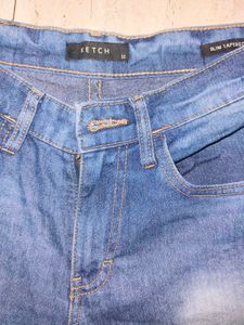 👖✨ Trendy Blue Denim Jeans for Girls 💙