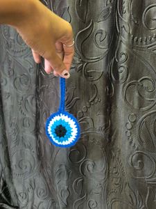 Crochet Evil Eye Amulet