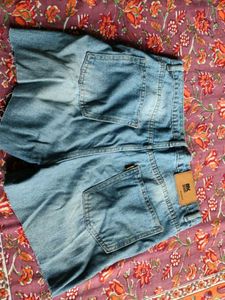 Classic Blue Denim Shorts