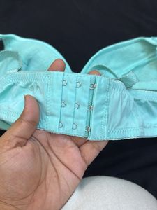 Mint Green Lace Bra