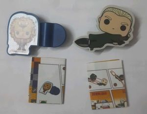 Harry Potter Quidditch Kinder Joy Draco and Luna T