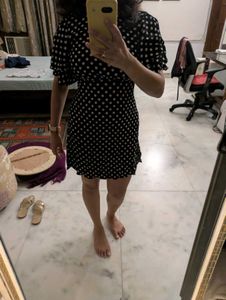 Polka Dot Mini Dress