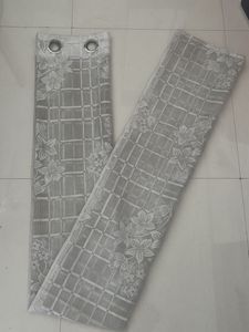 Gorgeous 9 feet Door White net Curtain 1 piece