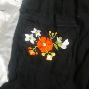 Dressberry Black Aline Skirt