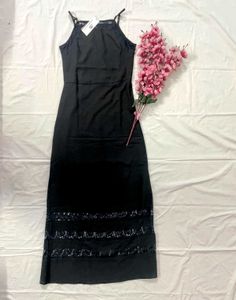 Lacey Black Maxi Dress