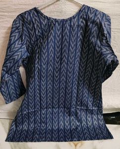 Woven Design Short Kurti