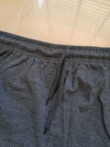 Men's Black Cotton Shorts