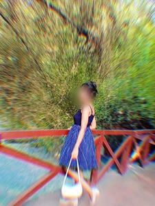 Blue Striped Summer Dress