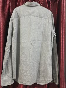 Men's Grey Denim Shirt