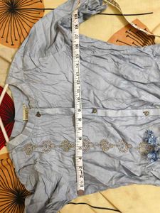 Grey Short Kurti