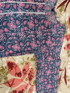 Floral Print Kurta