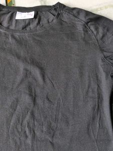 Basic Black Long Sleeve Top