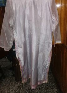 Elegant purple Kurta with palazzo and dupatta