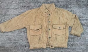 Fuzzy Fringed utility Jacket
