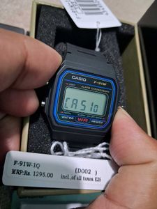 Casio F-91W Obama & Osama Edition