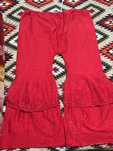 Party wear Red Garara (price Drop 🥳)