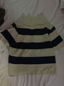 Striped Rugby Style T-Shirt