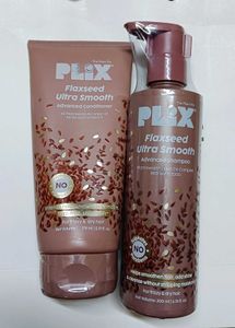 Plix Flaxseed Ultra Smooth Shampoo & Conditioner