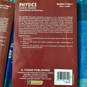 Physics for B.Sc. Students Books