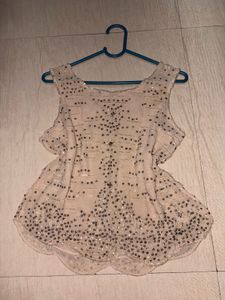 bedazzled Y2K party top