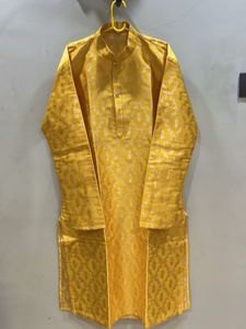 Men's Yellow Kurta