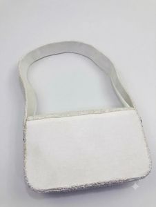 Beaded Orange Crossbody Bag