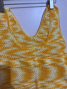 Crochet Knit Tank Top
