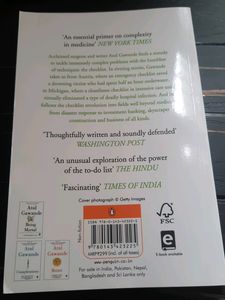 The Checklist Manifesto by Atul Gawande