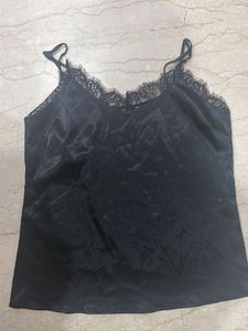 Satin Lace Cami Top