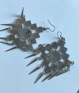 Bohemian Mirror Dangle Earrings