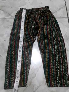 Boho Tribal Print Cropped Pants