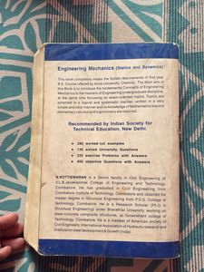 Engineering Mechanics Kortiswaran Anna University